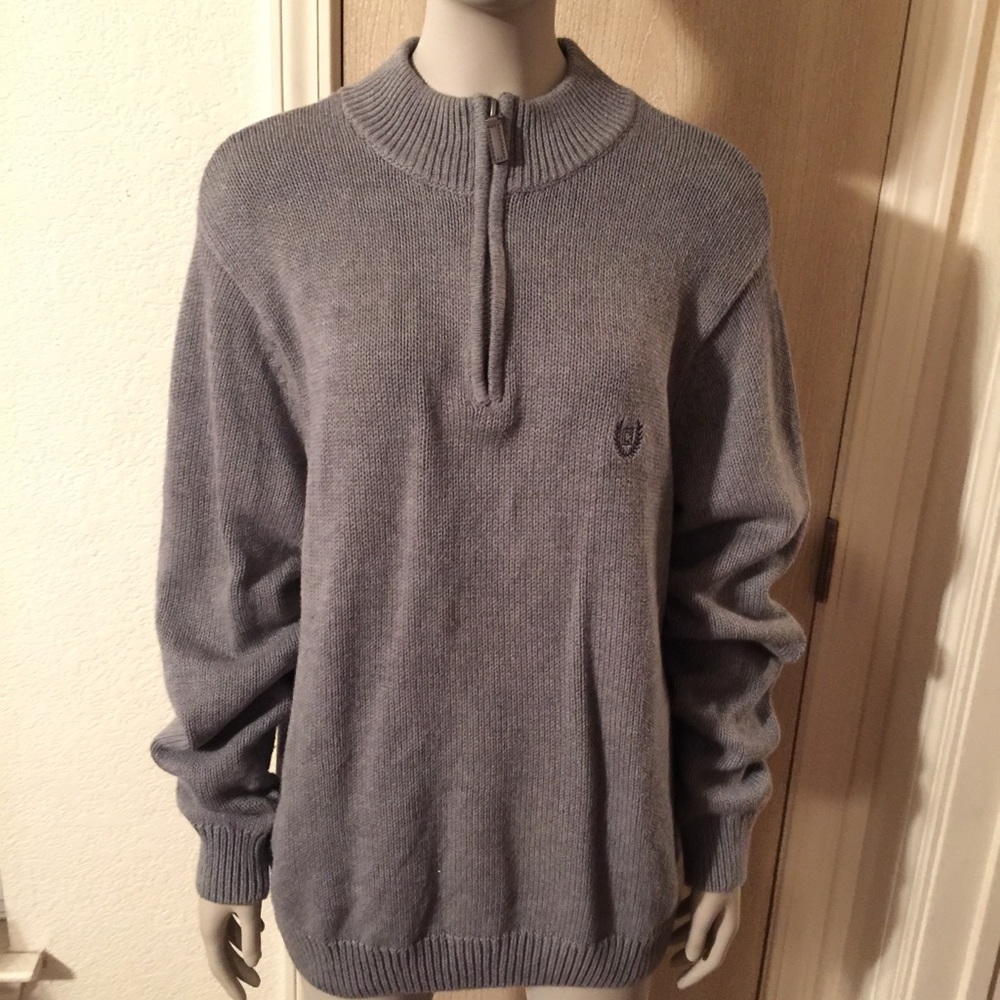 ✨Men’s Chaps 1/4 zip Sweater✨ - Picture 2 of 4